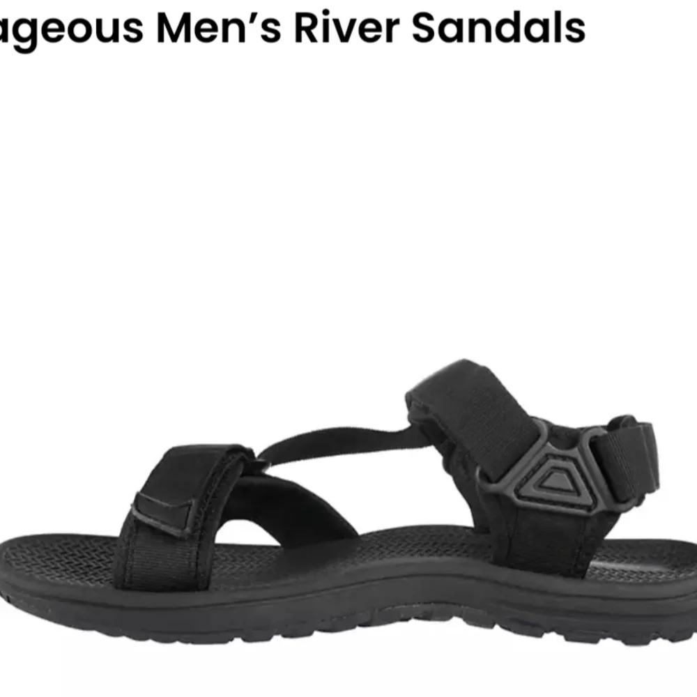 O’Rageous Men’s River Sandals Sizes 11, 12, 13 MSRP $34.99